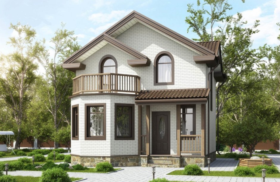 Дом из кирпича