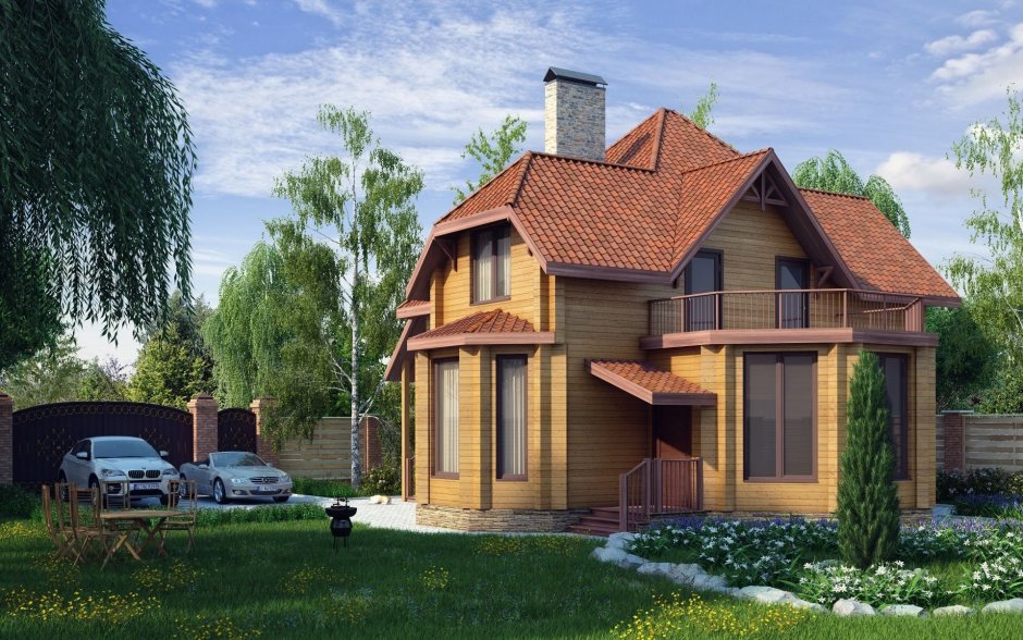 Крафтсман дом в стиле Модерн