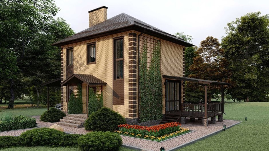 Двухэтажный дом