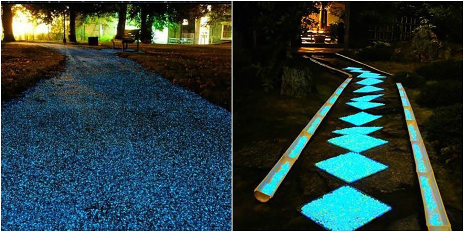 Светящиеся камни