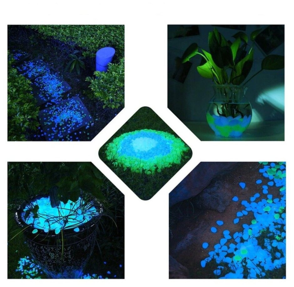 Светящиеся дорожки на даче