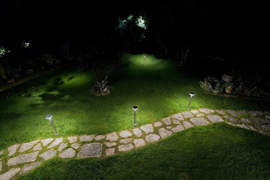 Освещение ландшафта