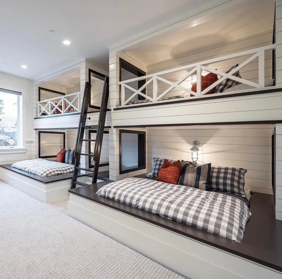 Двухъярусная кровать Twin/Full Bunkbed (Futon not included)