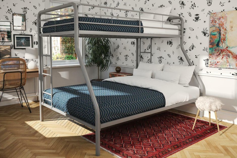 Двухэтажная спальня