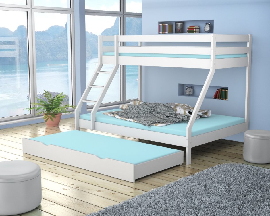 Кровать два этажа