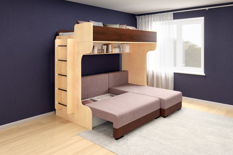 Двухъярусная кровать Элиза Голд