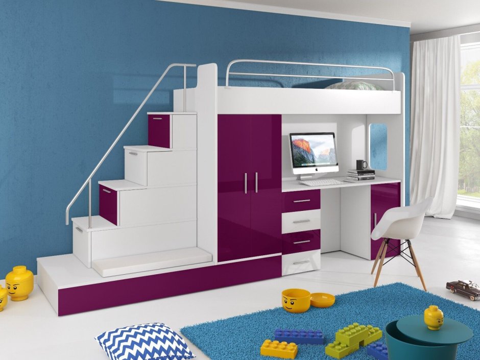 Двухъярусная кровать Аллегро