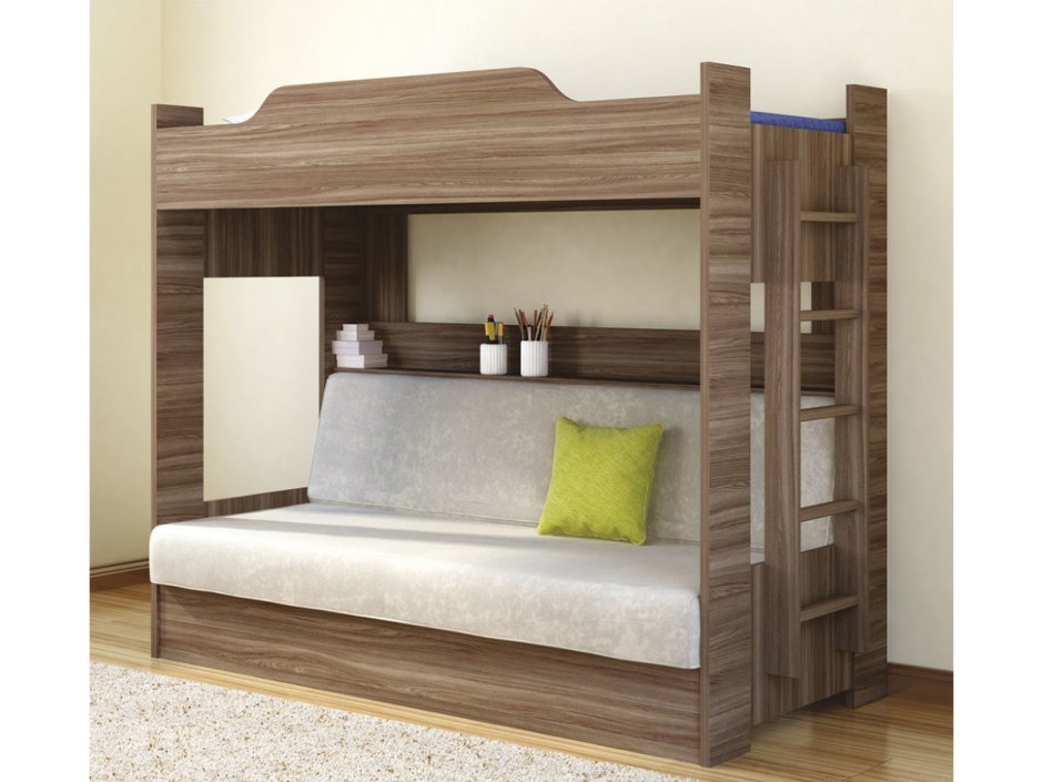 Двухъярусная кровать клик-клак