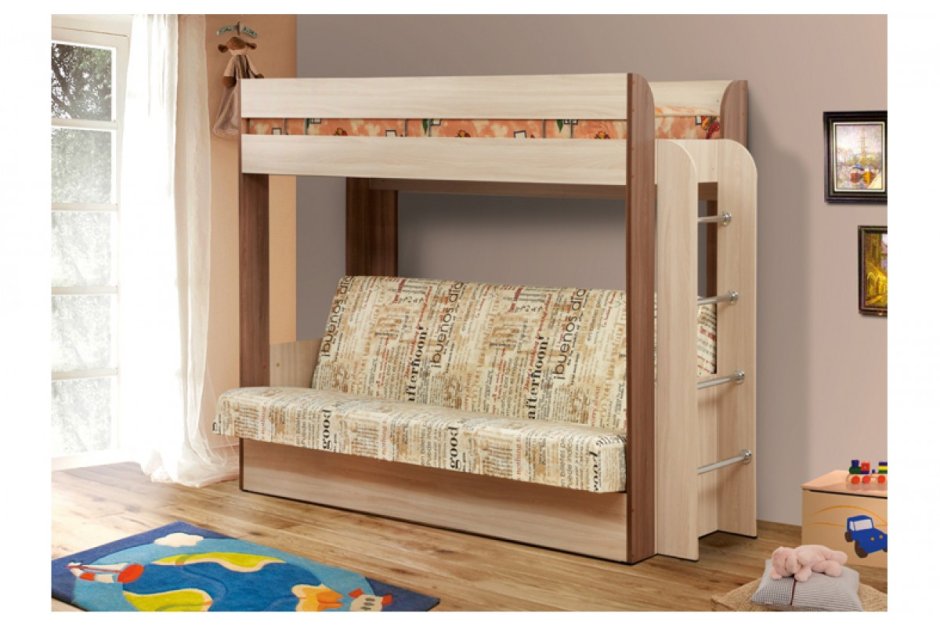 Кровать чердак Немо Олмеко