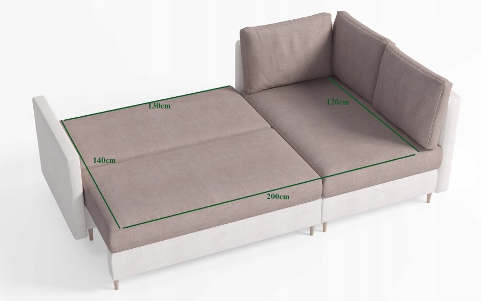 Диван 1800 ширина раскладной Аскона