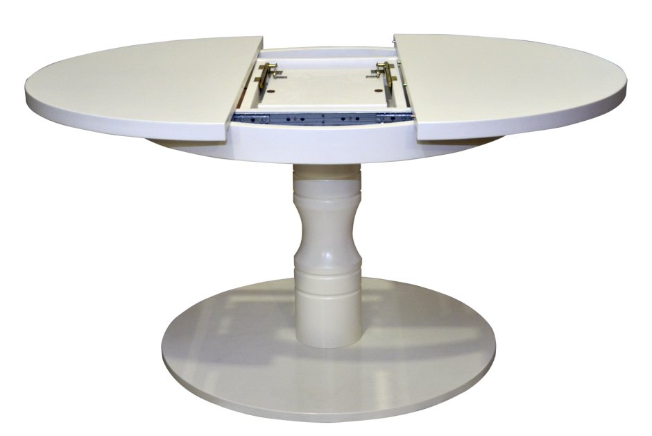 Круглый стол обеденный трансформер 1100мм
