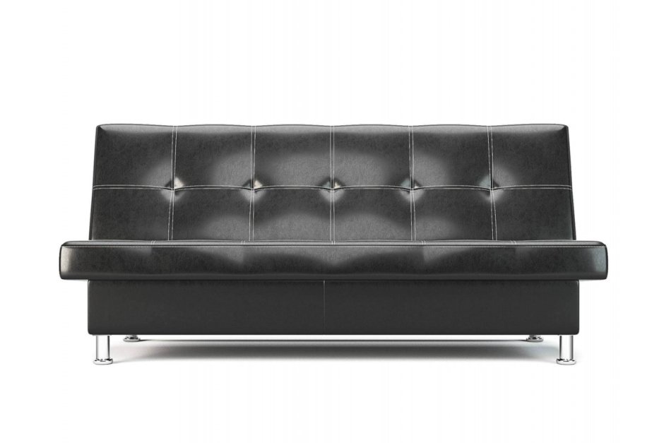 Черный диван в интерьере