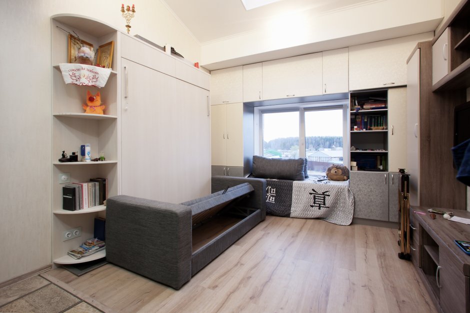 Шкаф кровать в однушке