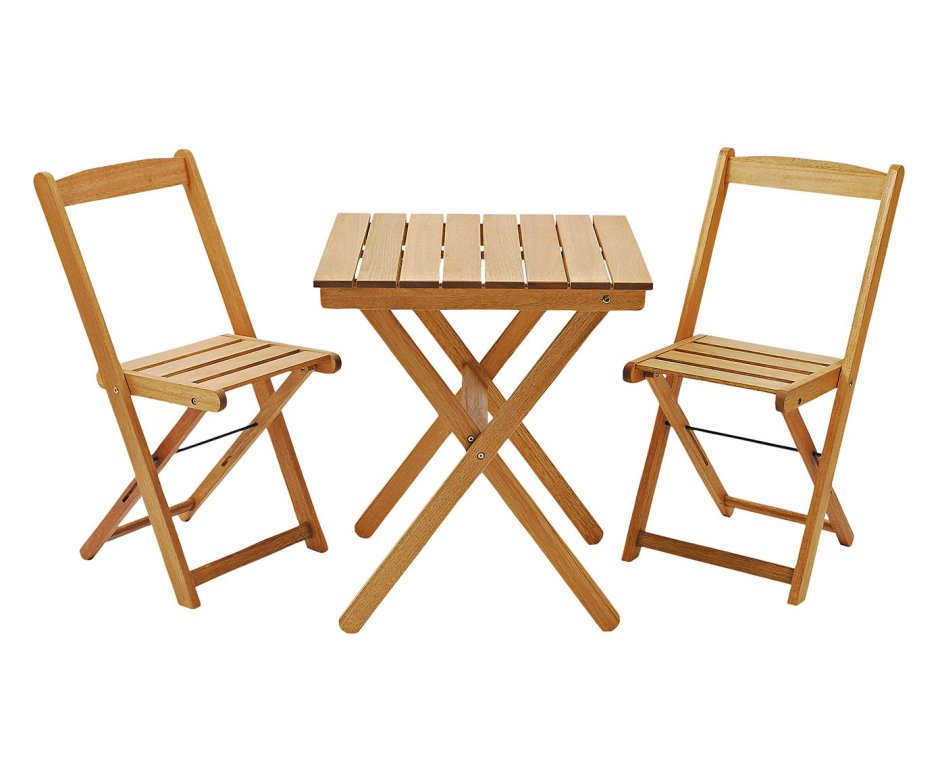 Стульчик складной деревянный