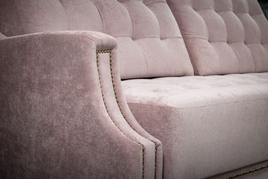 Диван Evita Blue ткань велюр