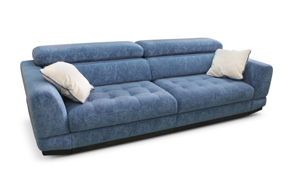 Диван из ткани флок