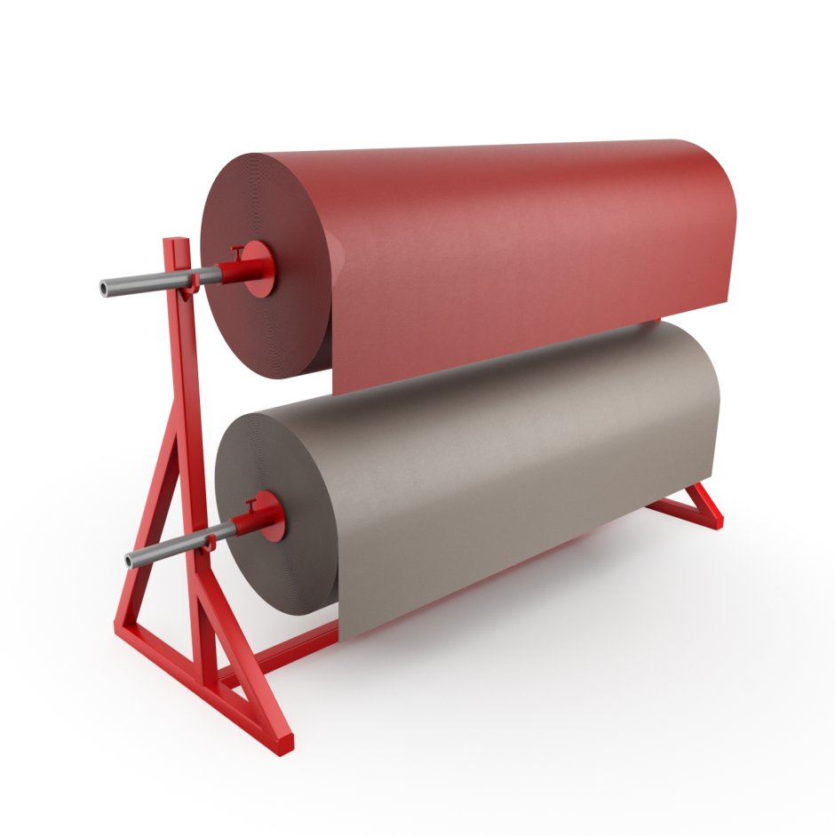 Размотчик рулонных материалов роликовый к-400