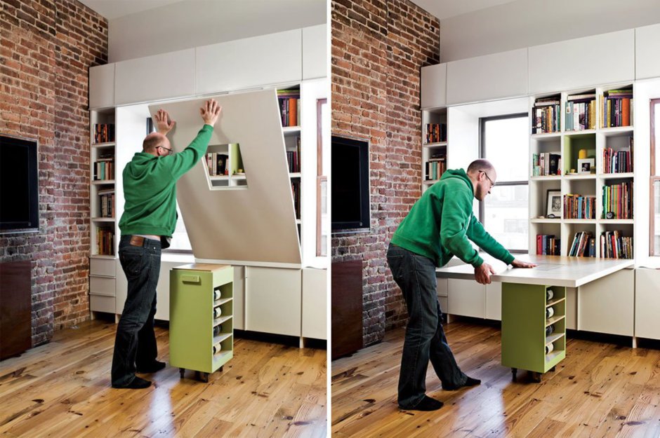 Мебель которая экономит пространство