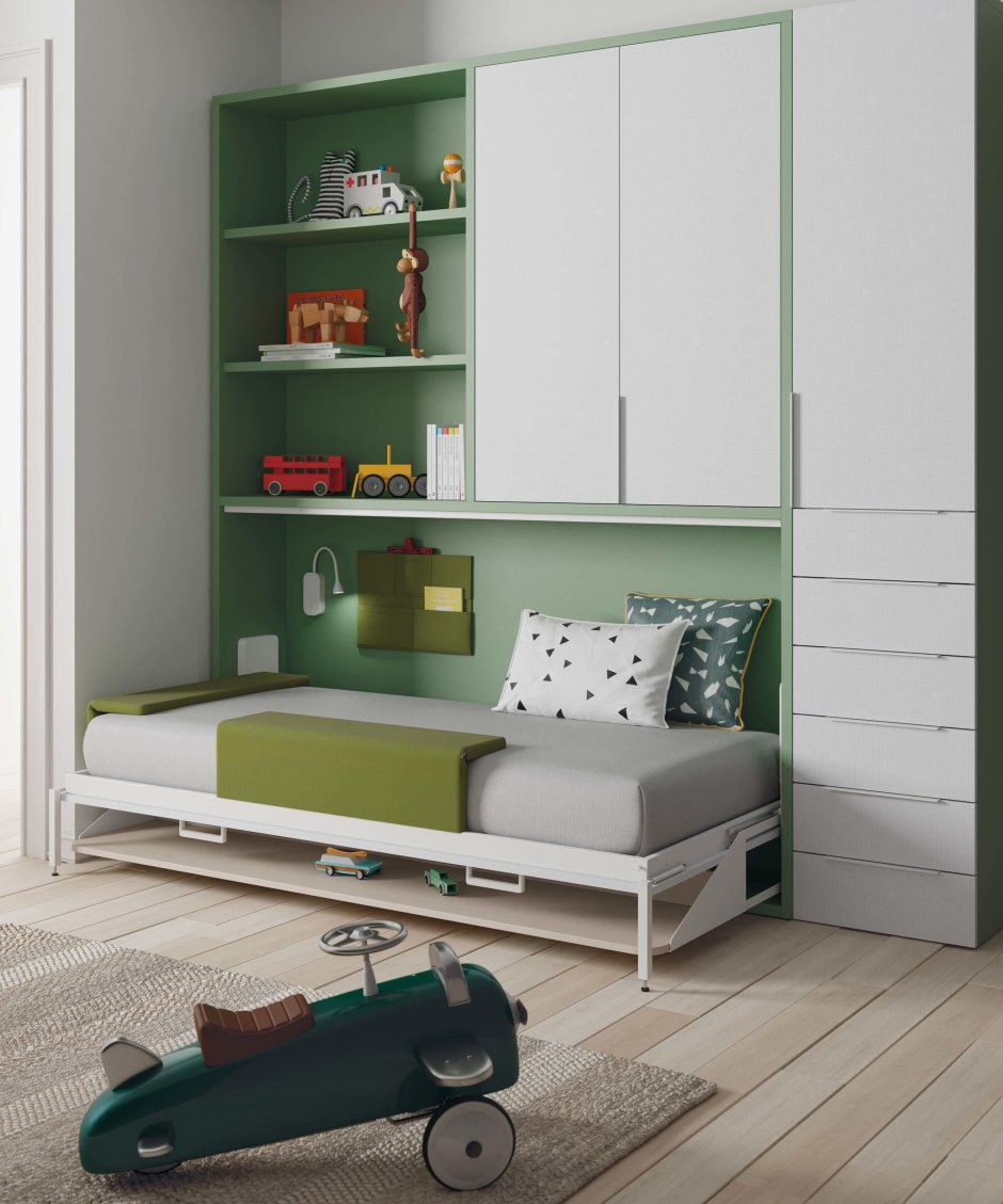 Встроенные детские кровати