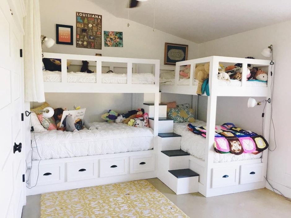 Антресольный второй ярус кровать