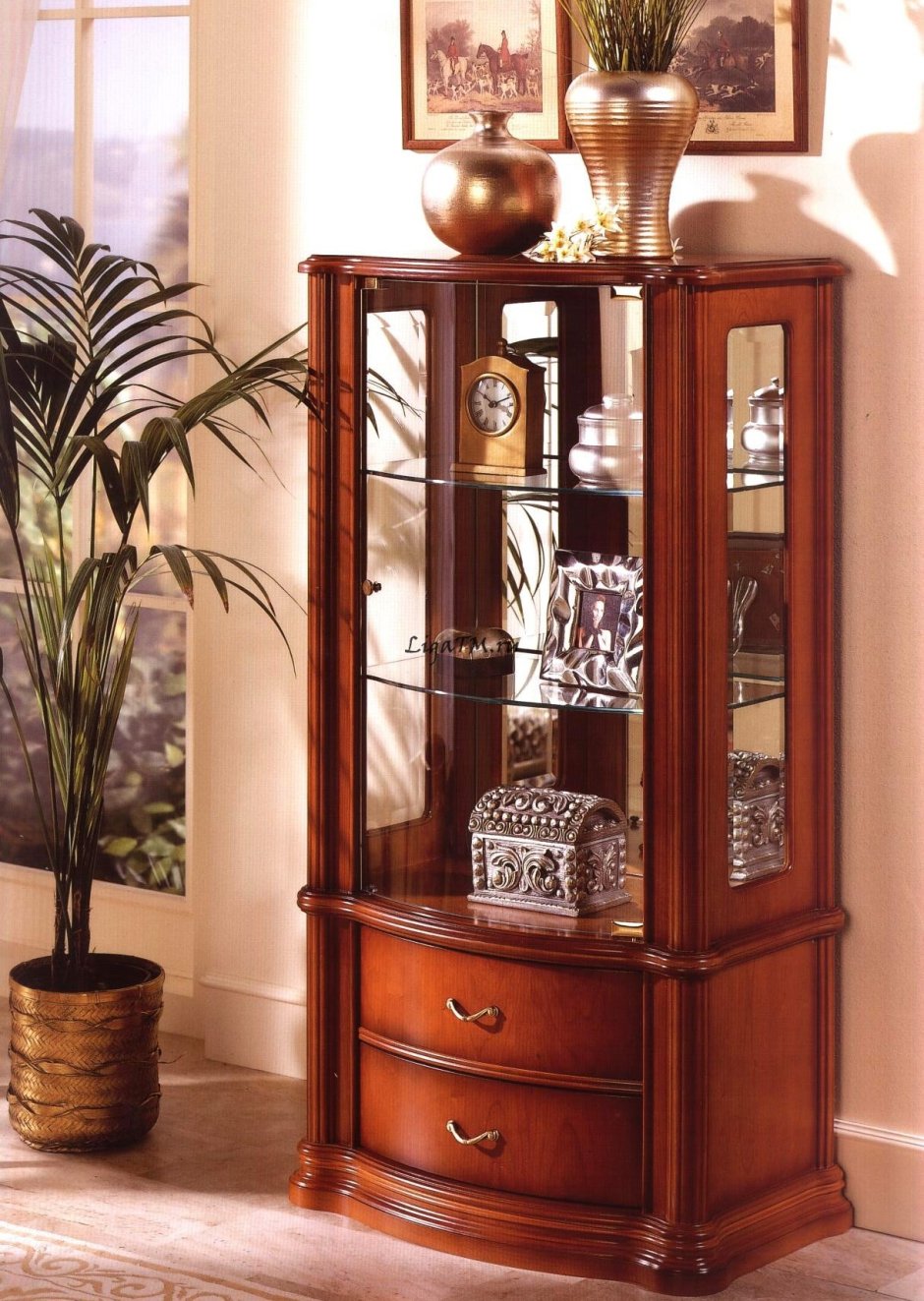 Витрина 1-дв Elizabeth