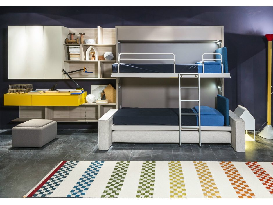 Смарт кровать трансформер двухъярусная