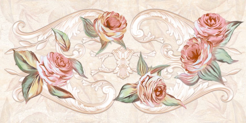 Плитка Березакерамика Элиз бежевая