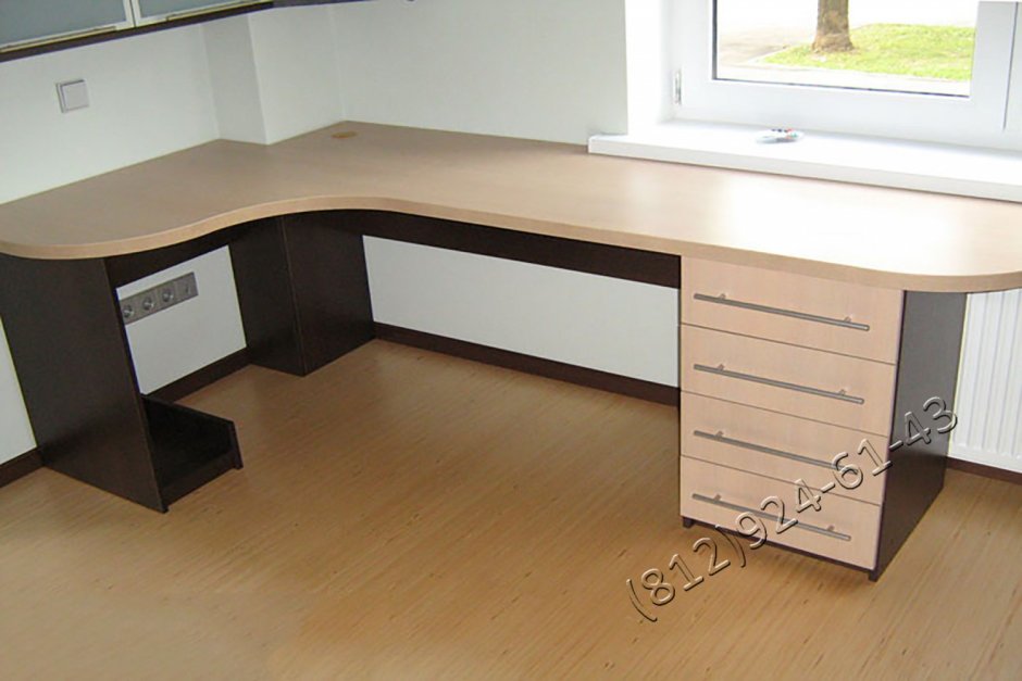 Стол угловой компьютер b16 левое 3sz