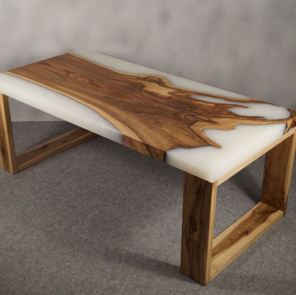 Стол река из карагача