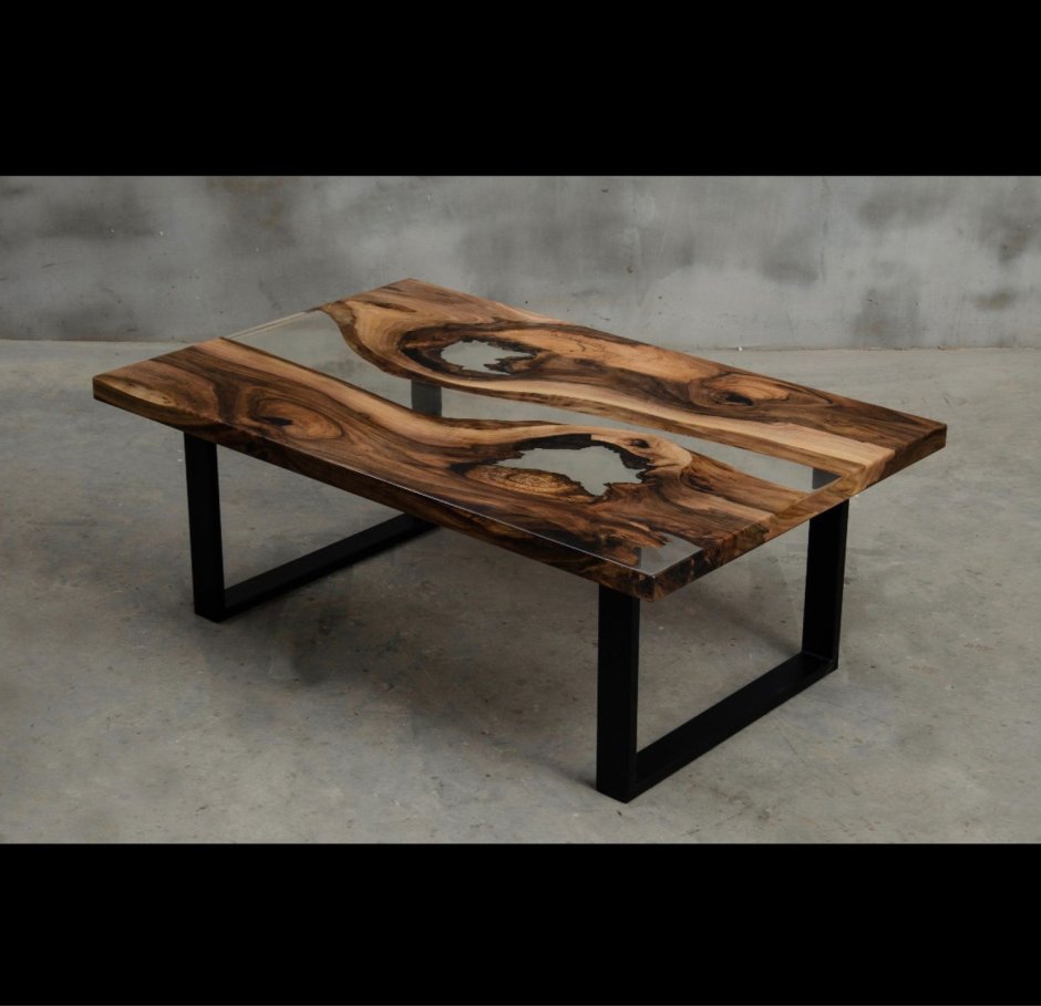 Журнальный стол река