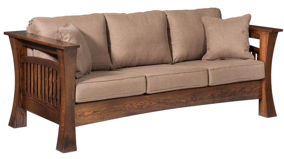 Диван деревянный раскладной