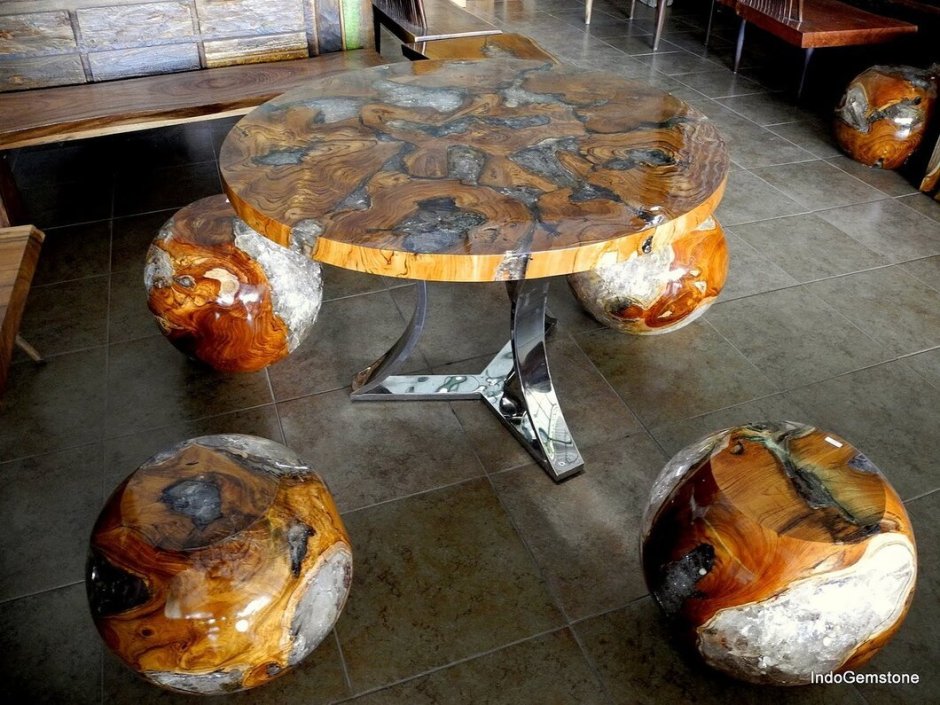 Мебель из ЭБОКСИТОВОЙ смолы