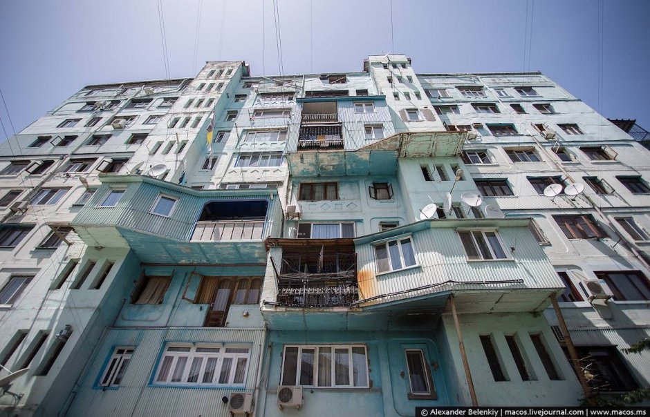 Балконы в Батуми самострой