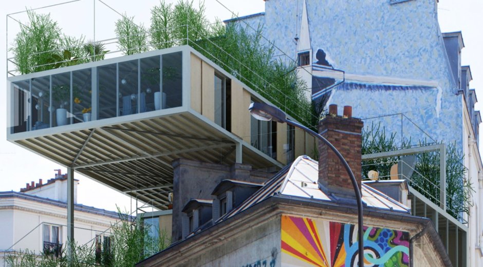 Надстройка над гаражом