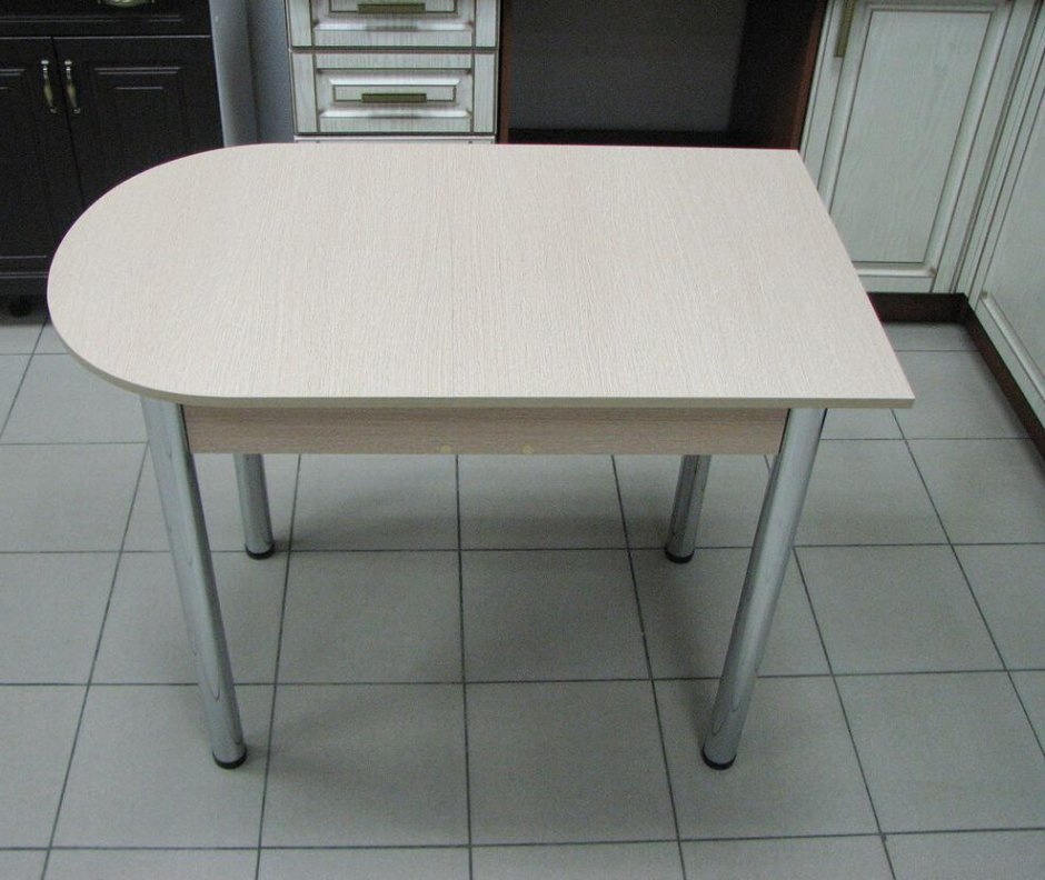 Стол пристенный раскладной 1000*(1230)*600мм