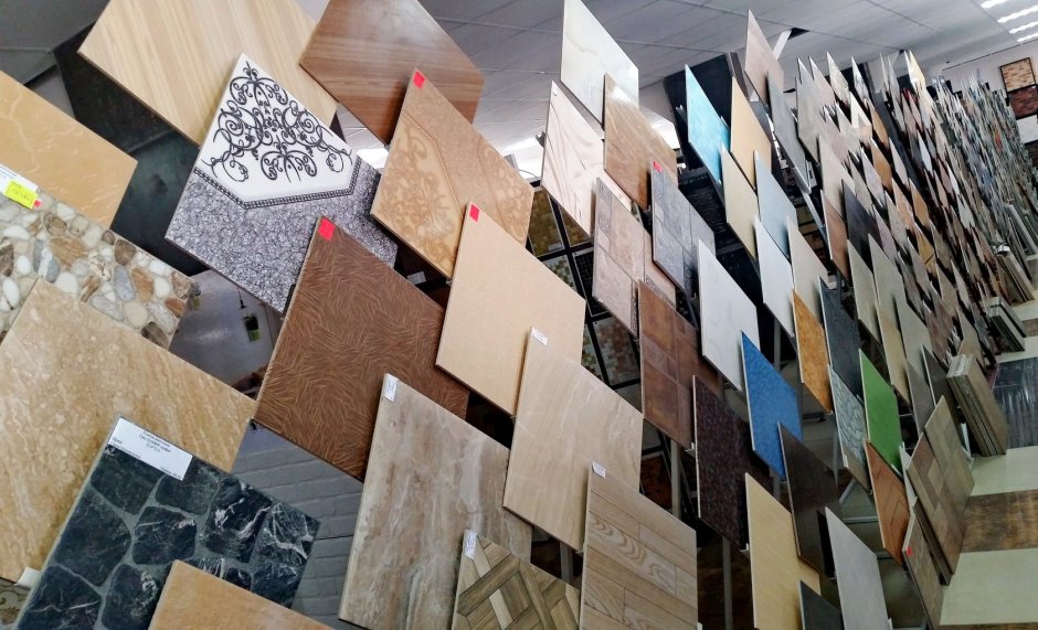 Ассортимент плитки