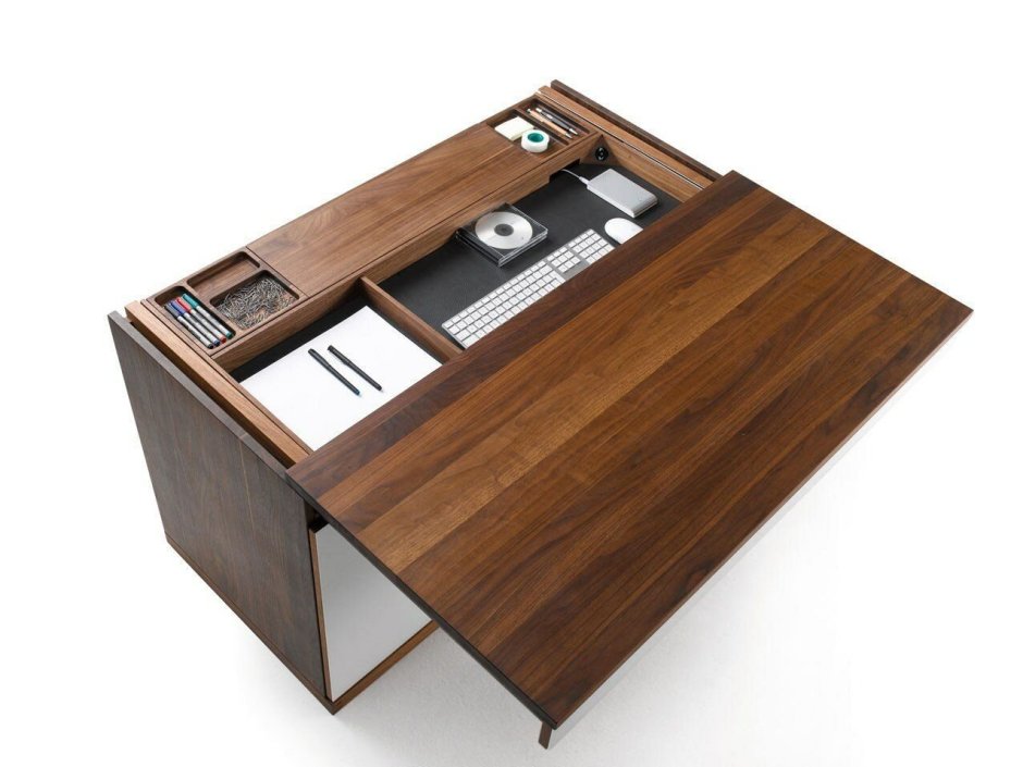 Розетка в выдвижном ящике