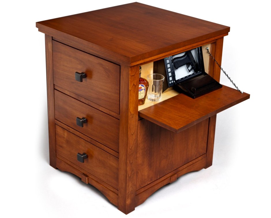 Потайной ящик в мебели