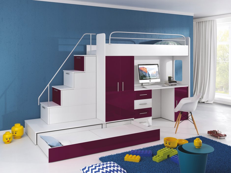 Двухъярусная кровать Аллегро