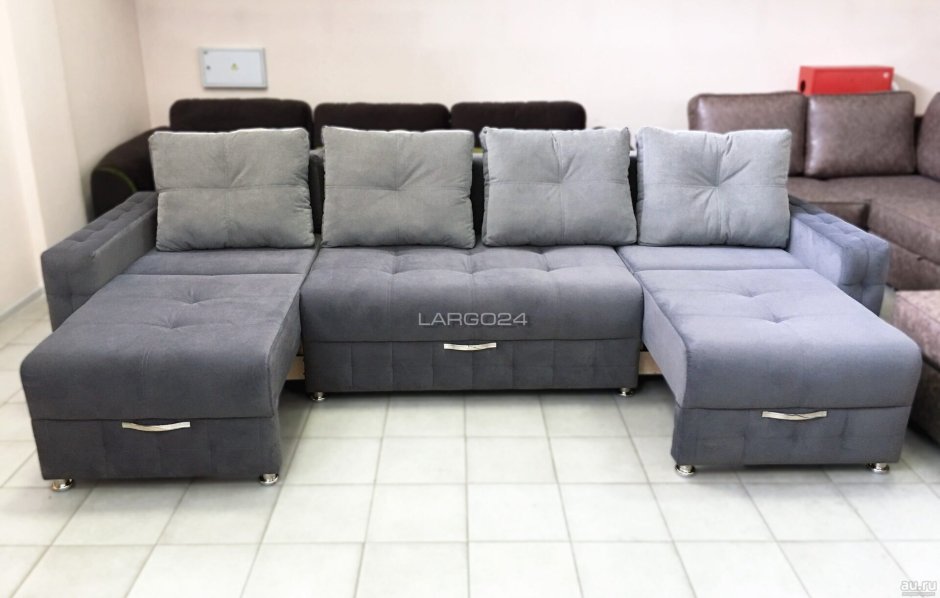 Диван-трансформер "Орион-3", тик-так, 300*107, четырехместный