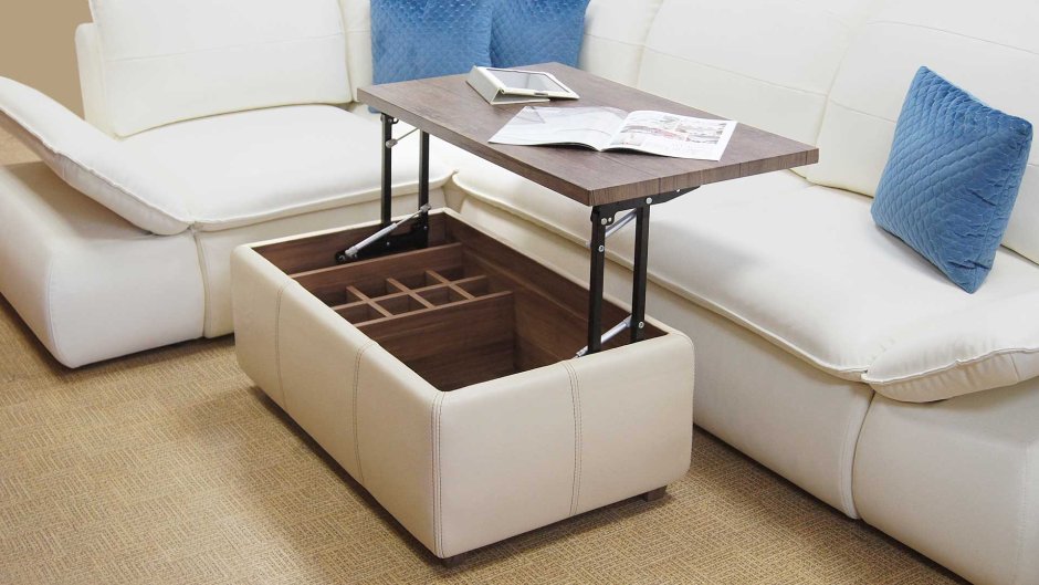 Журнальный стол трансформер Винсент, МДФ