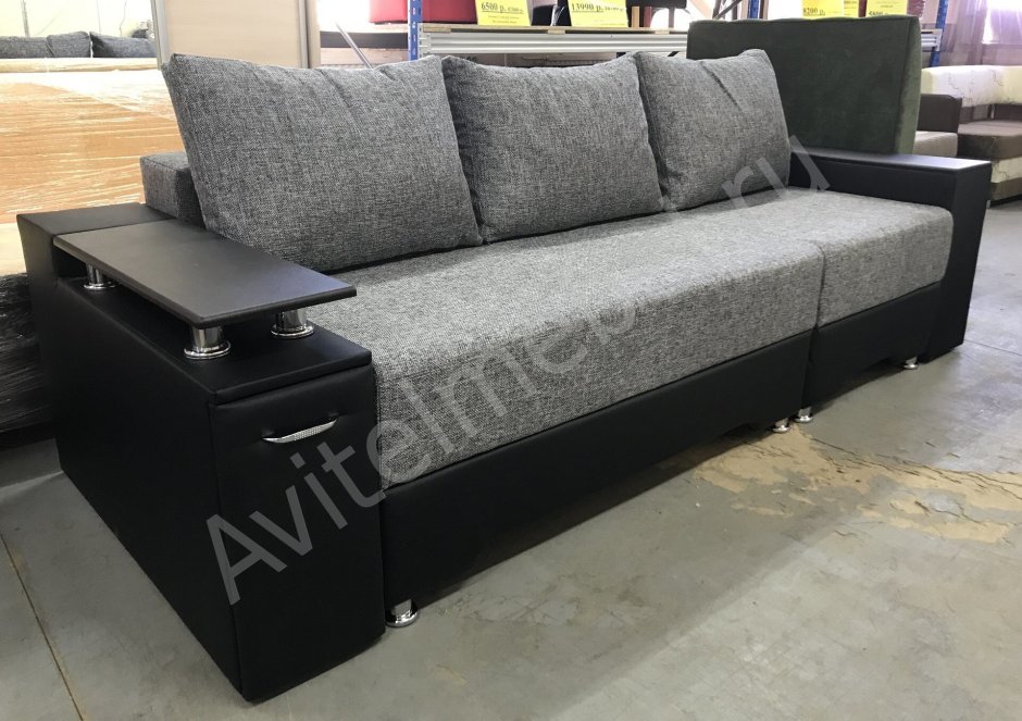 Евро-софа Барон с баром