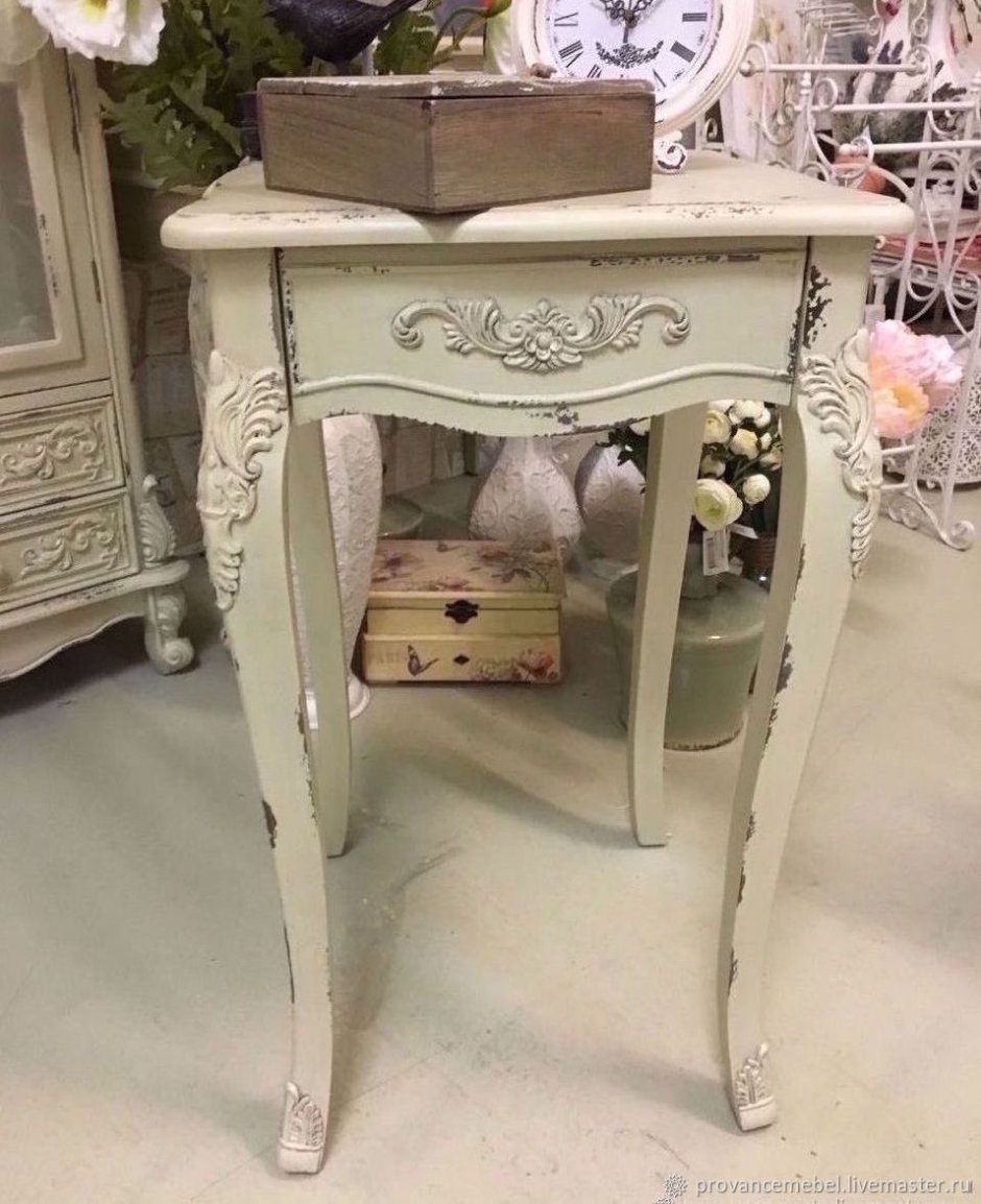 Стол туалетный Bianca Ferrari Provence белый