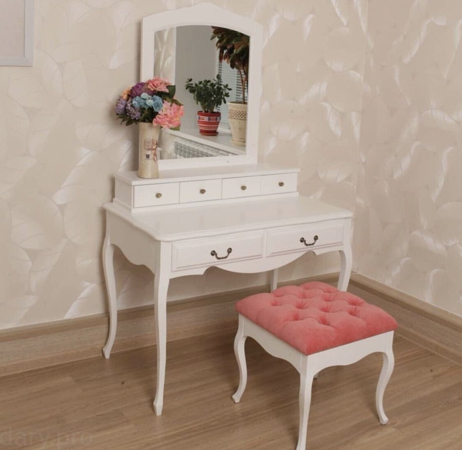 Туалетный столик Belveder (молочный) st9321