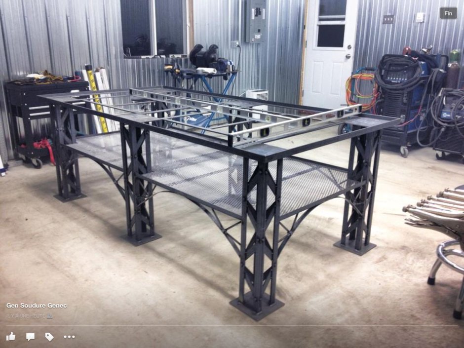 Стол из швеллера