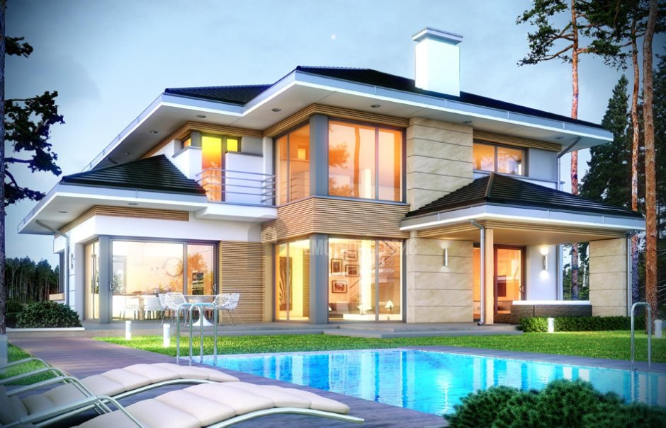 Фасады домов