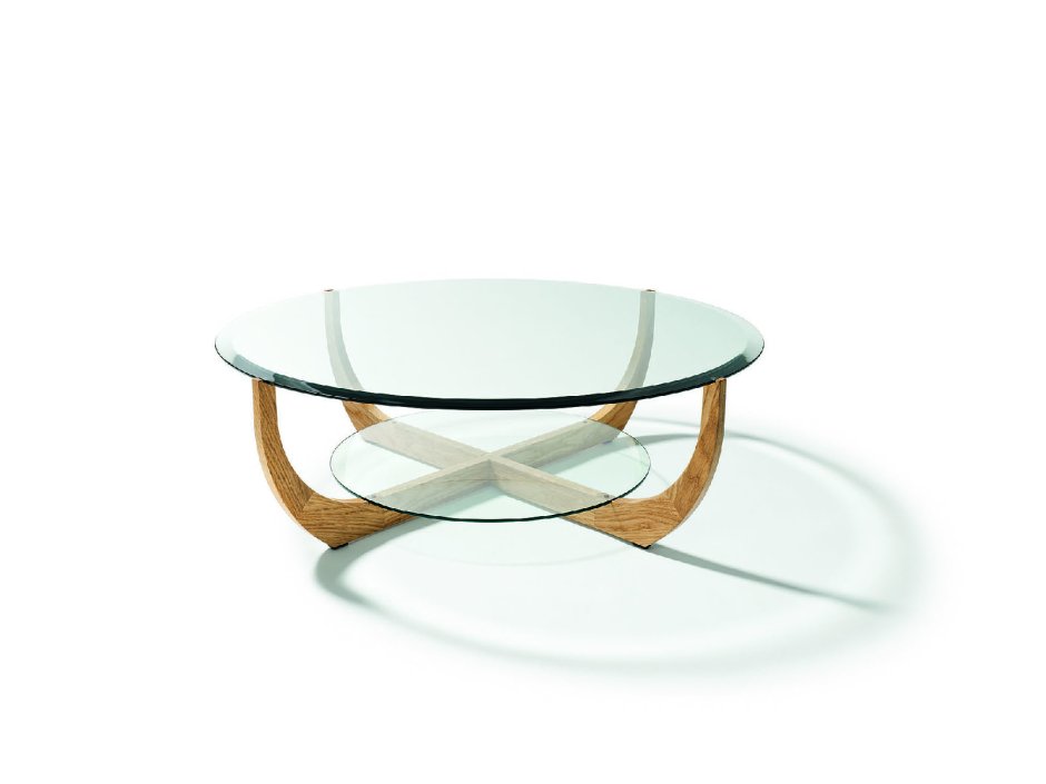 Журнальный столик стеклянный классика