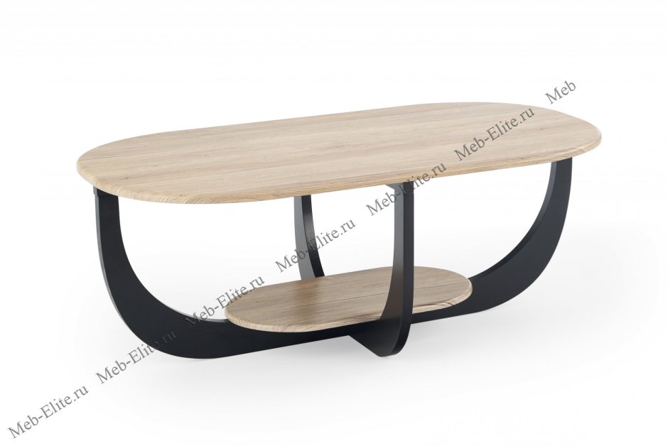 Журнальный столик овальный