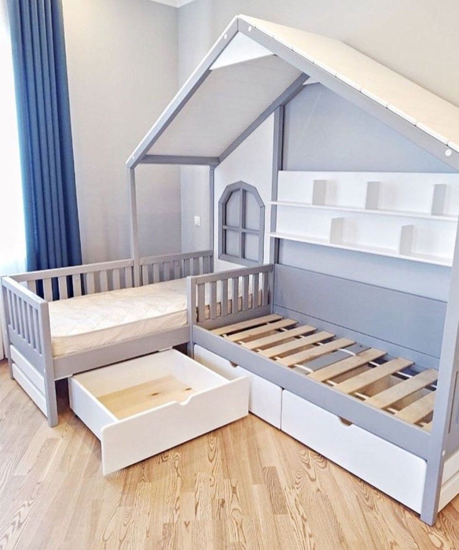 Кровать детская выдвижная