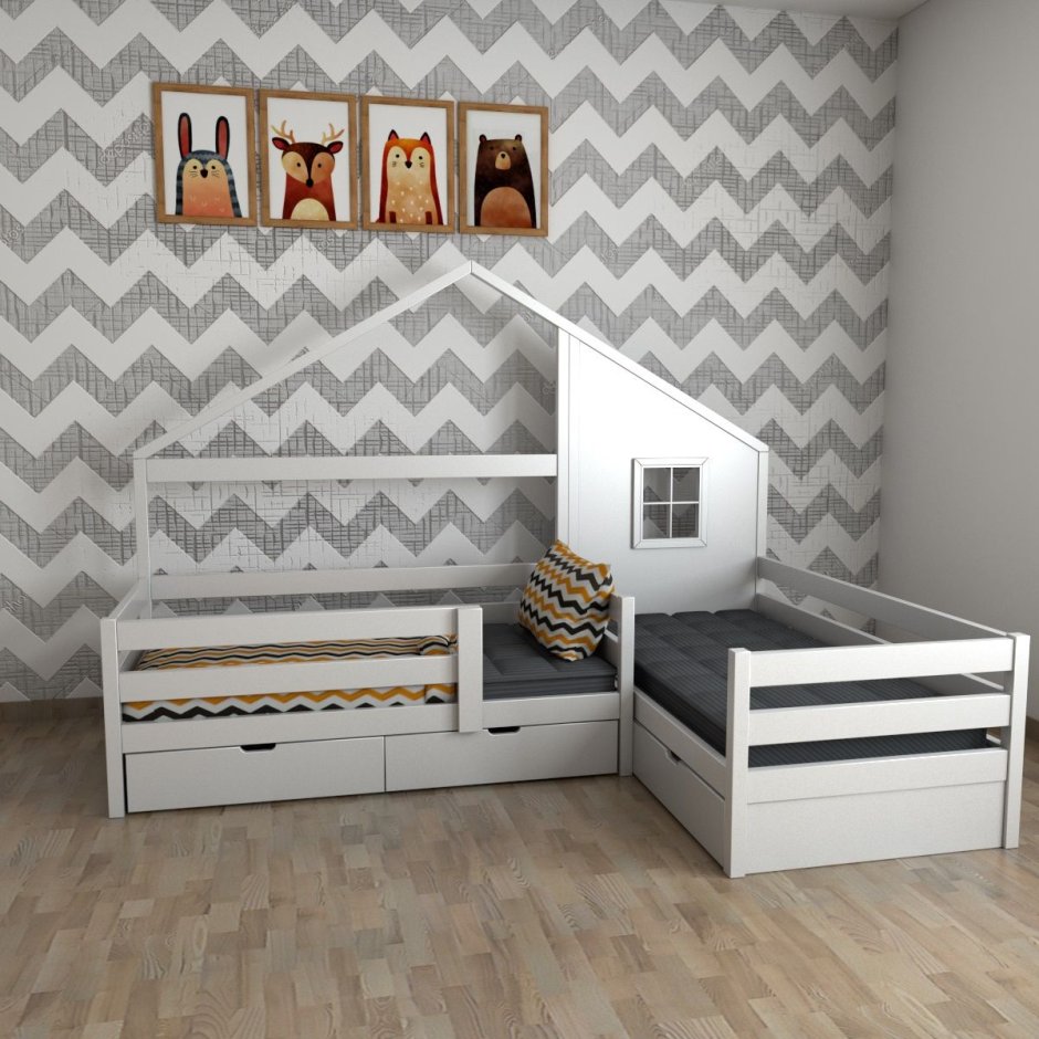 Twin Queen детская кровать